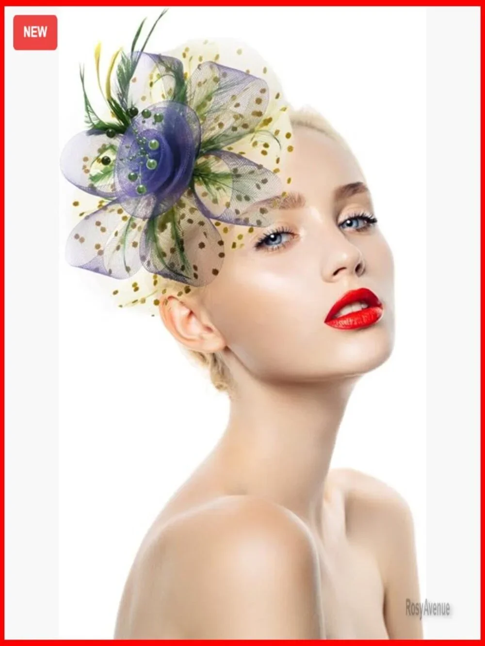 Vintage Derby Fascinator Hat with Headband and Hair Clip for Special Occasions